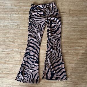 Urban outfitters jersey flare pants